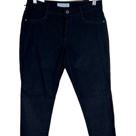 James Jeans Twiggy Women's Corduroy Pants Baby Cord Ebony Black  Size 29 NEW - Picture 2 of 12